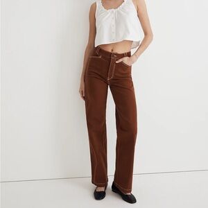 Madewell - The Petite Emmett 2.0 Wide Leg Pants, sz P25
